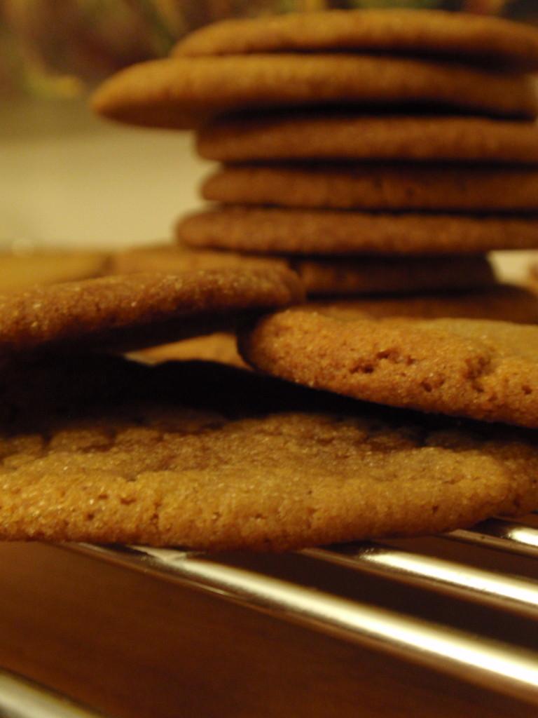 Molasses+Ginger+Cookies
