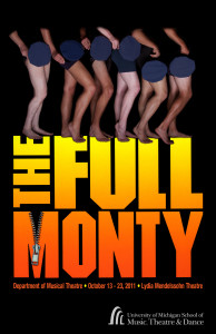 University of Michigan Musical Theatre Department puts on “The Full Monty” at the Lydia Mendelssohn Theater
