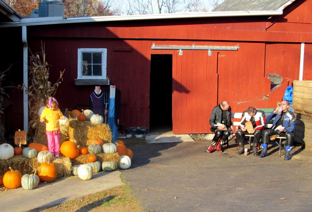 The atmosphere of the Dexter Cider Mill attracts a large variety of people.