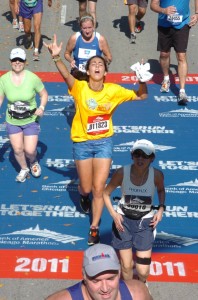 Pioneer Sophomore Runs Chicago Marathon in Support of Diabetes