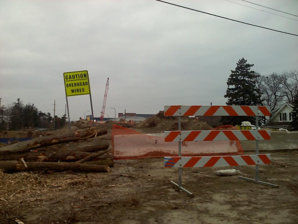 Construction on the Stadium Bridge has resulted in increased traffic on detours and nearby routes. 