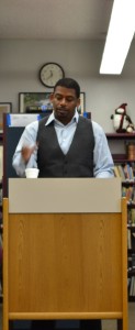Poet A. Van Jordan Visits CHS