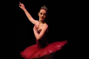 Community High School graduate Melissa Krienke performs ballet in the Nutcracker.