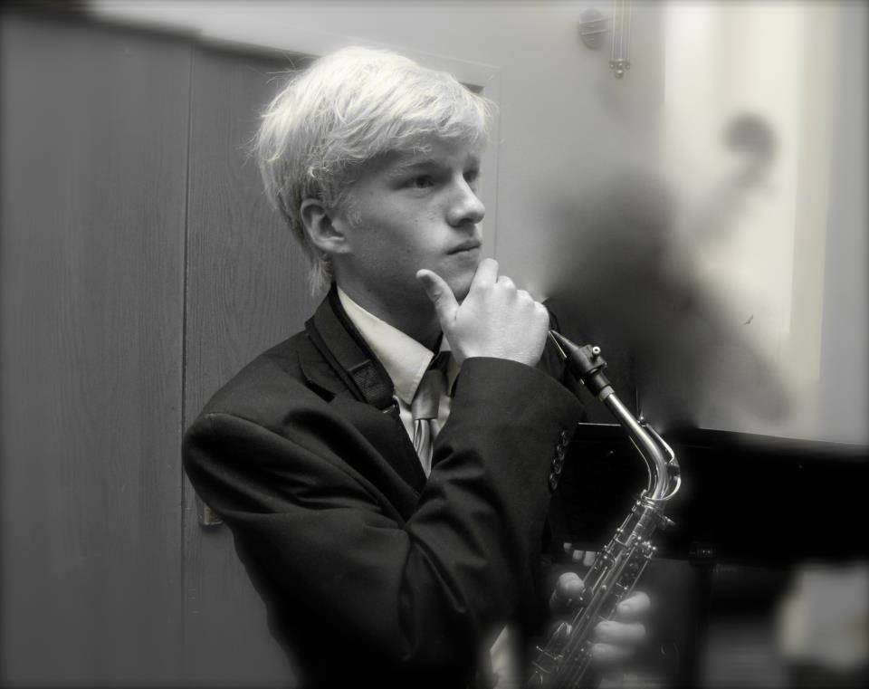 Jacob Johnson is in is second year with the CHS jazz program
