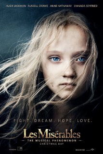 The main movie poster for Tom Hoopers 2012 remake of Les Miserables