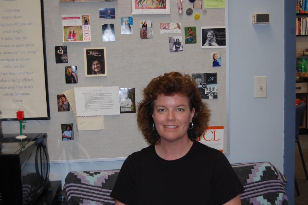 CHS counselor Diane Grant was a first-generation college student. 