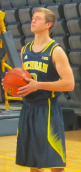 Spike Albrecht (pictured) and Derrick Walton Jr. proved capable replacements for former University of Michigan standout, Trey Burke.