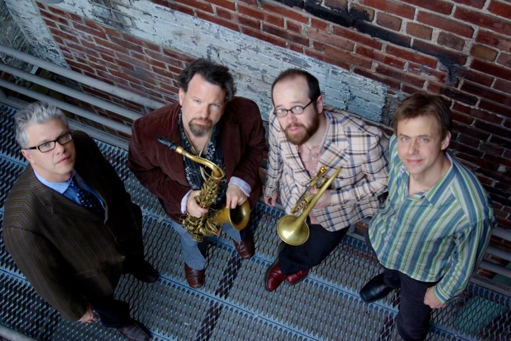 The Matt Wilson Quartet - Photo by Tom Foley