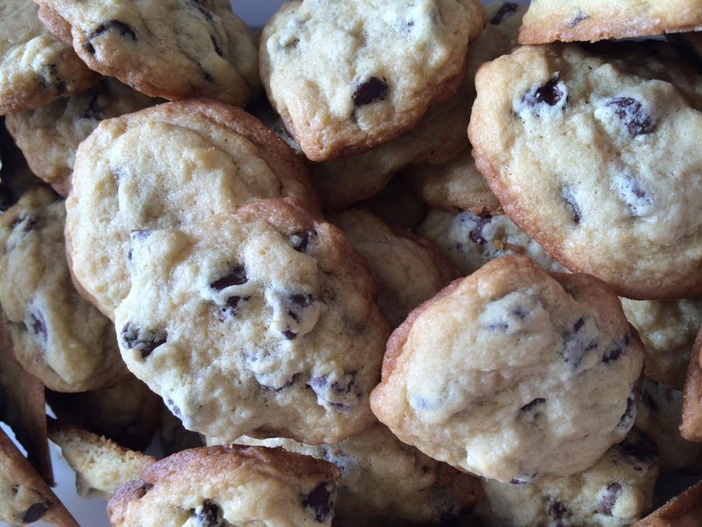 Tracy Anderson made a batch of her Grandmas famous Chocolate Chip Cookies for some melancholy juniors taking the MME. 