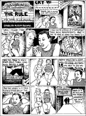 The Bechdel Test – Encouraging the Conversation About Women in Fiction