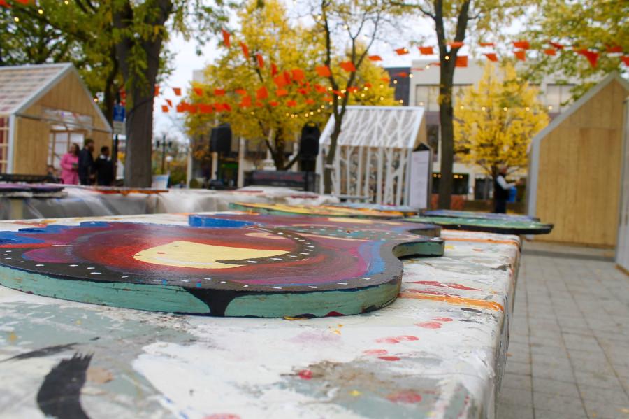 Exhibits in Liberty Plaza Add To Ann Arbors Artistic Environment