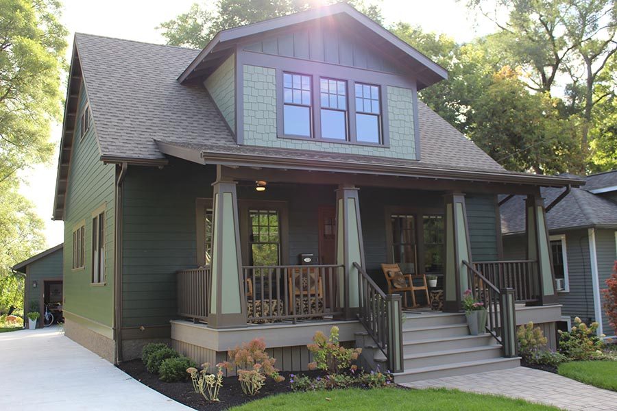 The front of the home in Waterhill.