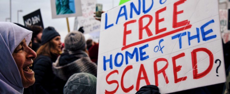 We Just Want To Survive: Protest Against Muslim Ban at Detroit Metro Airport