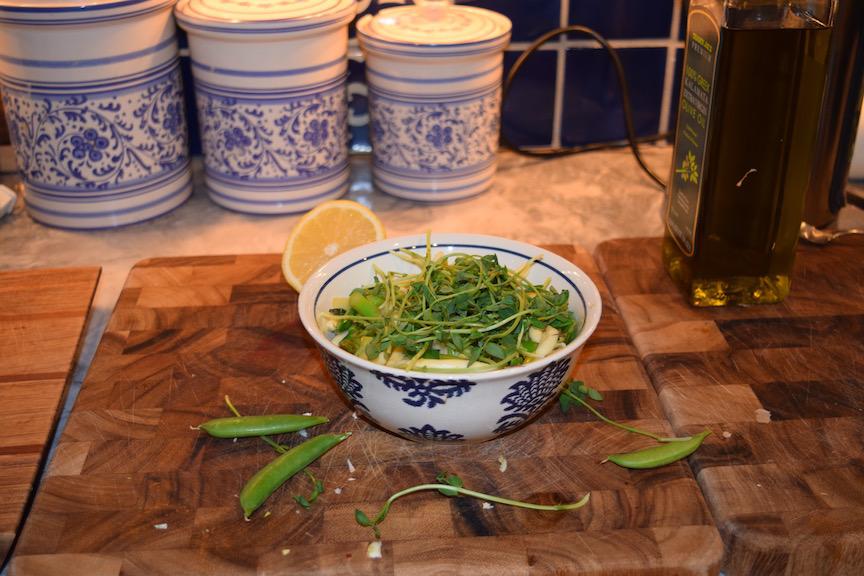 Spring Pasta with Lemon and Green Vegetables