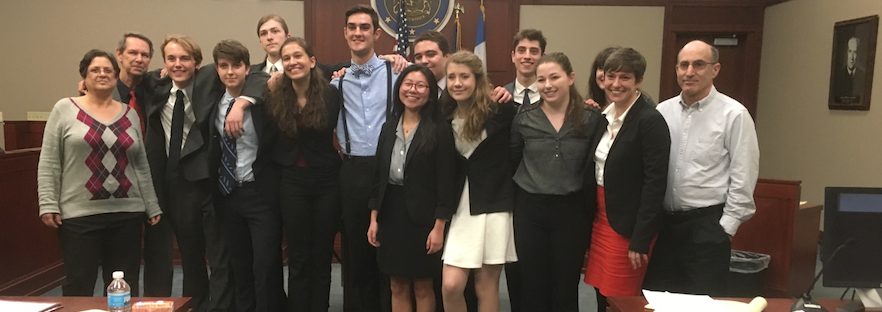 Community High Mock Trial Team Competes in State Championships