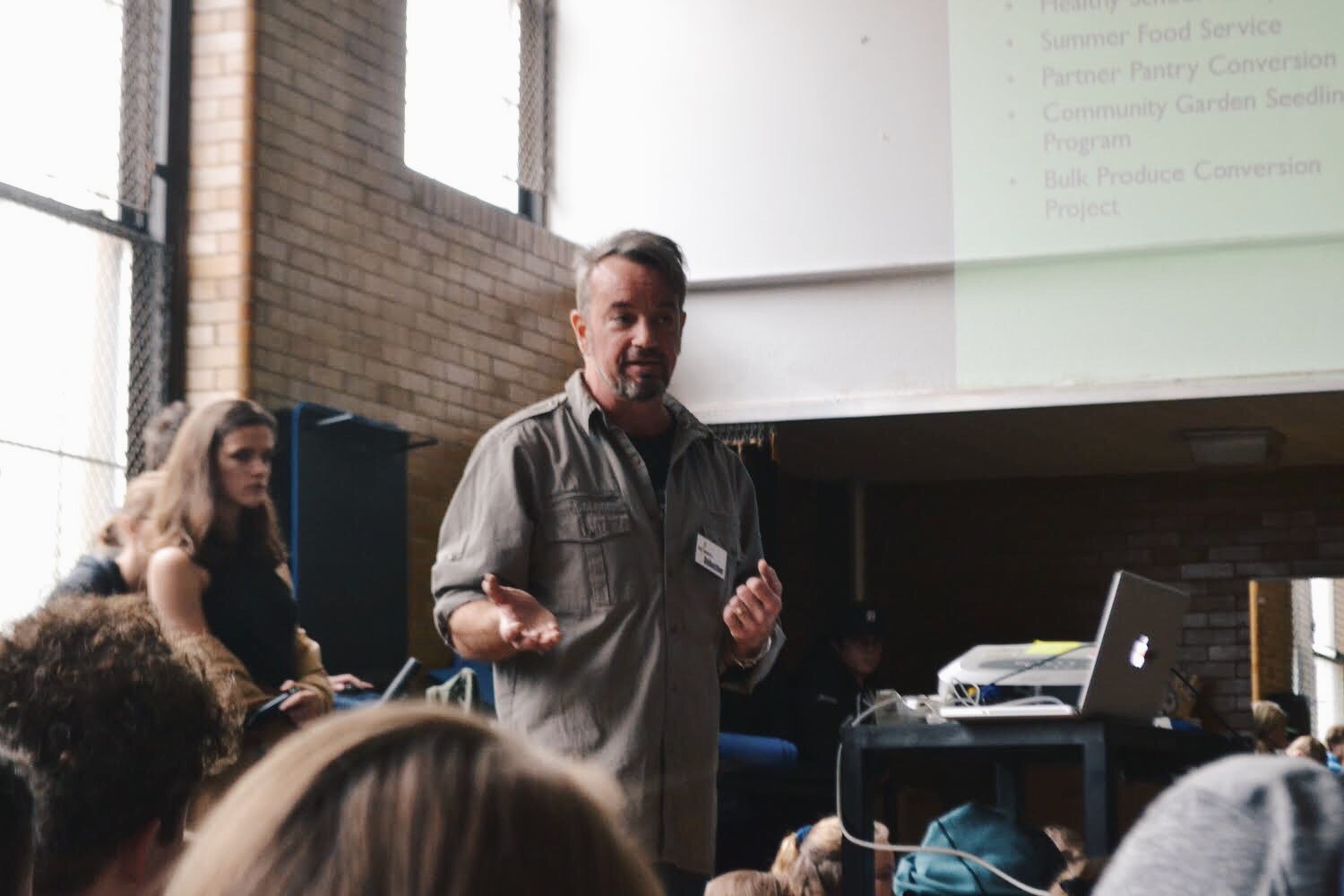 Sebastian Wreford has worked for Food Gatherers for three years, although he has supported the organization from the corporate side for much longer.