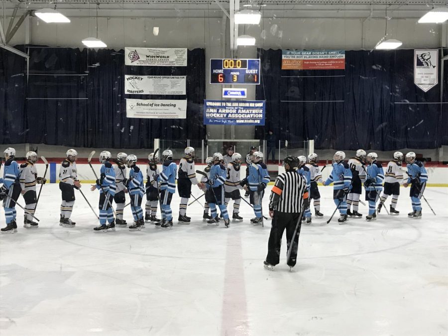 Mens Varsity Hockey- Skyline vs. Saline