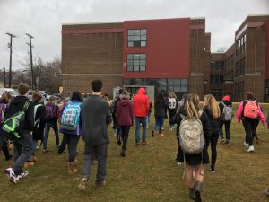 Students Walk Out to Protest Gun Violence