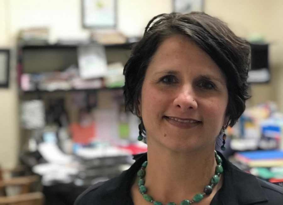 Marci Tuzinsky is the dean of Community High School. She has either been teaching or administrating at Community for two decades.