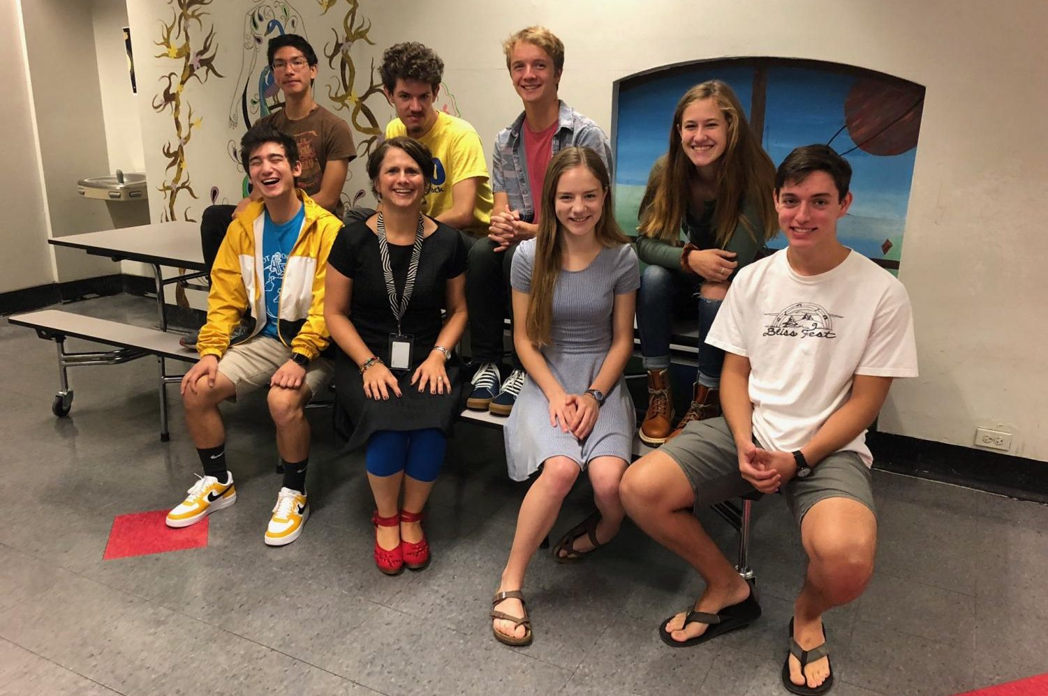 Top row from left to right: Aaron Von Bargen, Robert Morton, Callum McCullough, Zoe Lubetkin.
Bottom Row from left to right: Will Panitch, Dean Marci Tuzinsky, Julia Ammer, Garnet Bernier.