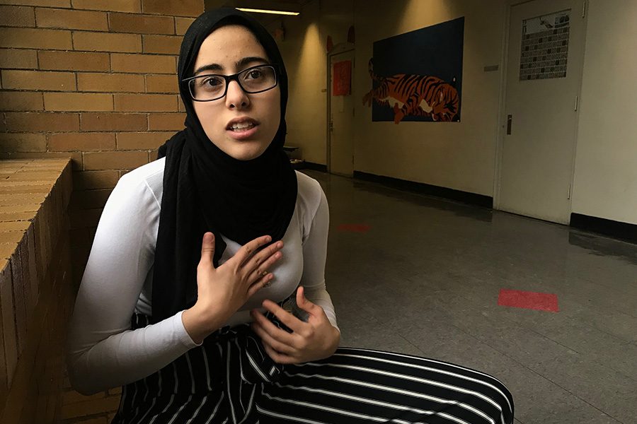 Betoul Ajin speaks about growing up bilingual in the American public school system. Up through eighth grade, Ajin didn’t fully embrace her culture, but now she feels great about who she is as an Arab Muslim. 