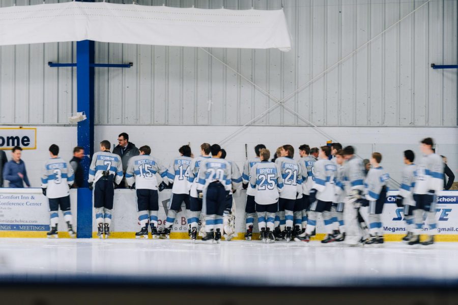 Playing+for+number+eight%3A+Skyline+hockey+celebrates+senior+night+and+the+life+of+a+teammate