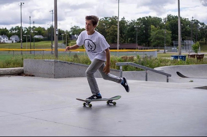 Alec Simons love for skateboarding