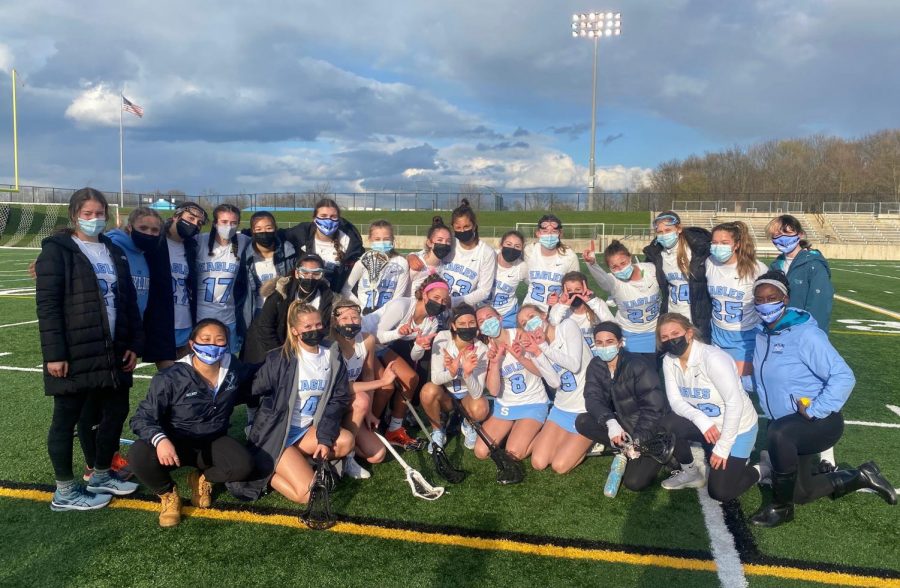 Skyline Womens Lacrosse Team Beats Pioneer for the First Time in History