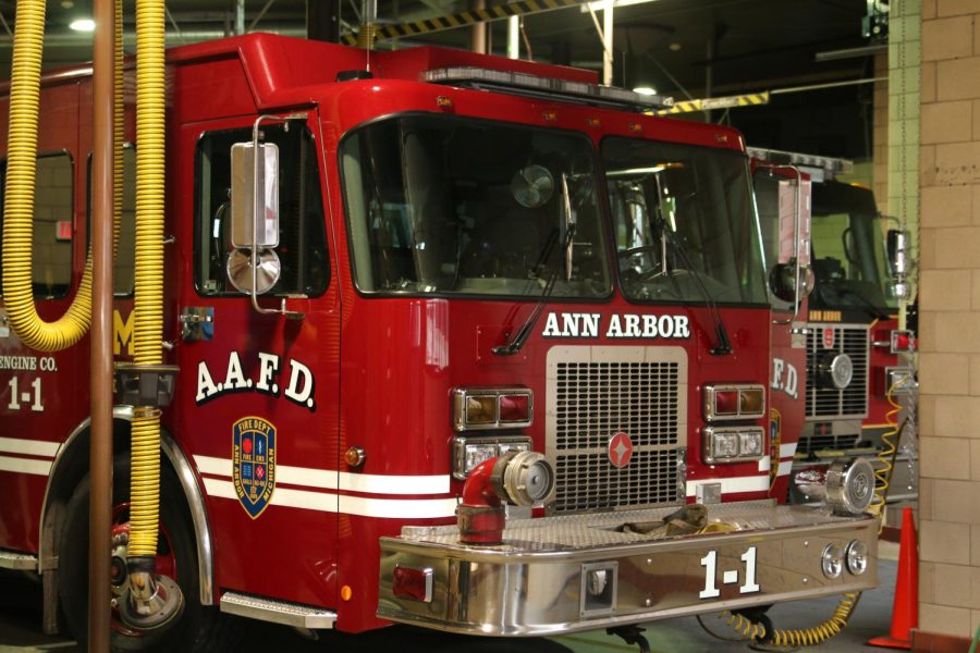 The Ann Arbor Fire Department’s 1.3 million-dollar truck is ready on standby at all times. “We have to make sure the truck is good to go,” Wiseley said. “An emergency could happen anytime.” At the station, firefighters don’t let their guard down on a static day.