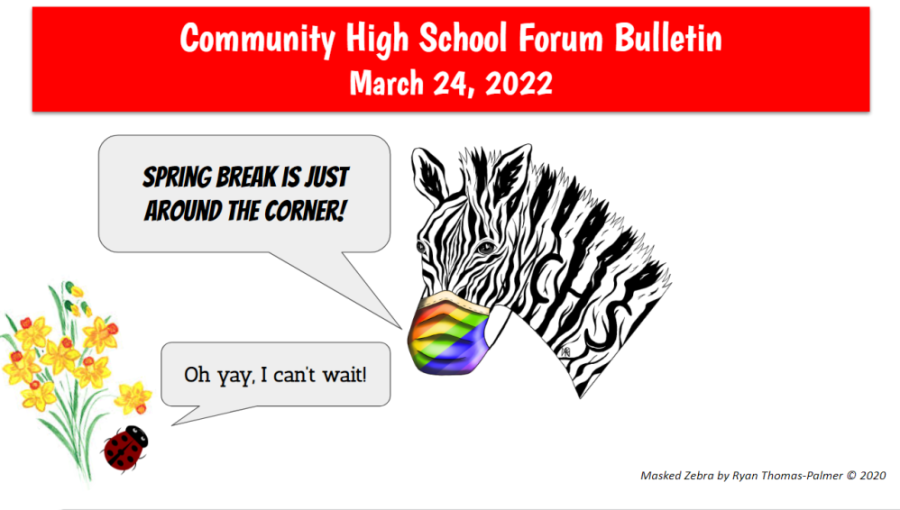 Forum Bulletin: 3/24