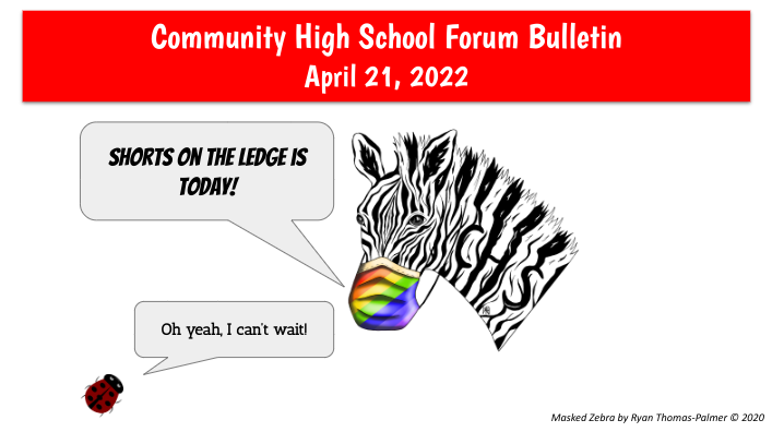 Forum Bulletin: 4/21