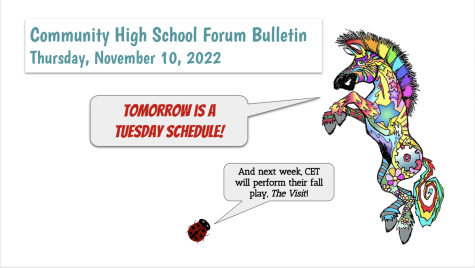 Forum Bulletin: 11/10