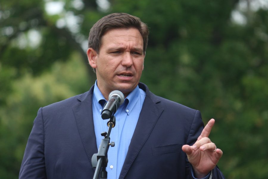 Florida Governor Ron Desantis. After an early draft of the framework for the new AP African American Studies course was leaked, DeSantis and the Florida Board of Education rejected the course, stating that it “lacks educational value.”