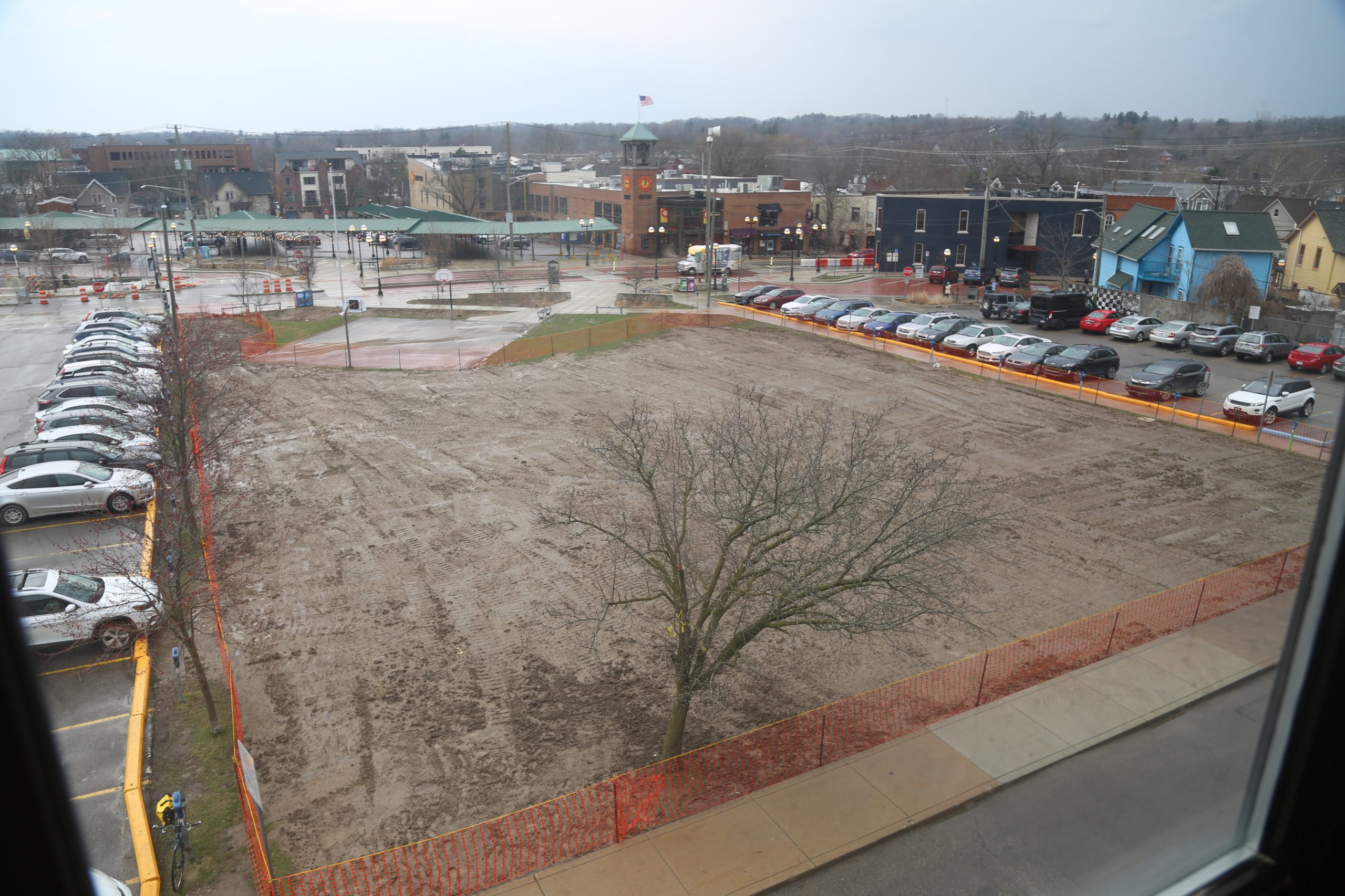 Construction on the Back Lawn Slowly Wraps Up