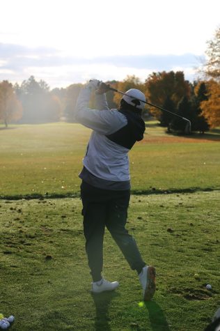 CHS junior Ali O’Brien competes at the state competition for high school golf. O’Brien’s personal best at the regional competition helped bring the team to their first State final
in Skyline High School history. “It wasn’t really expected,” O’Brien said.