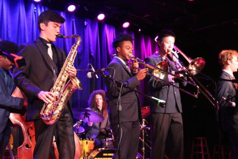 All of the jazz levels performed live at the Ark on May 15