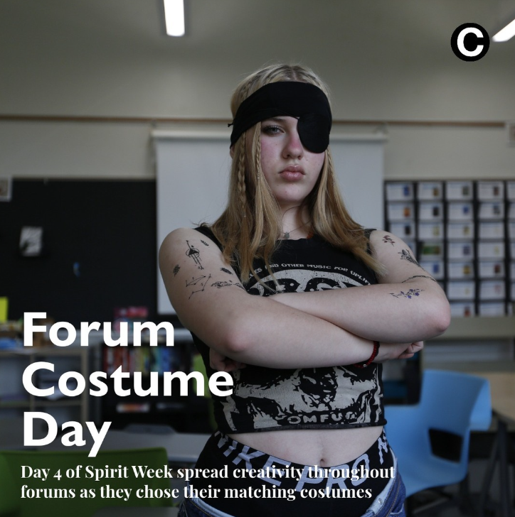 Day Four of Spirit Weeks Brings out the Costumes