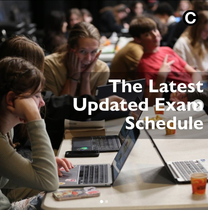 Exam Schedule Shifts and Pushes Exams Back