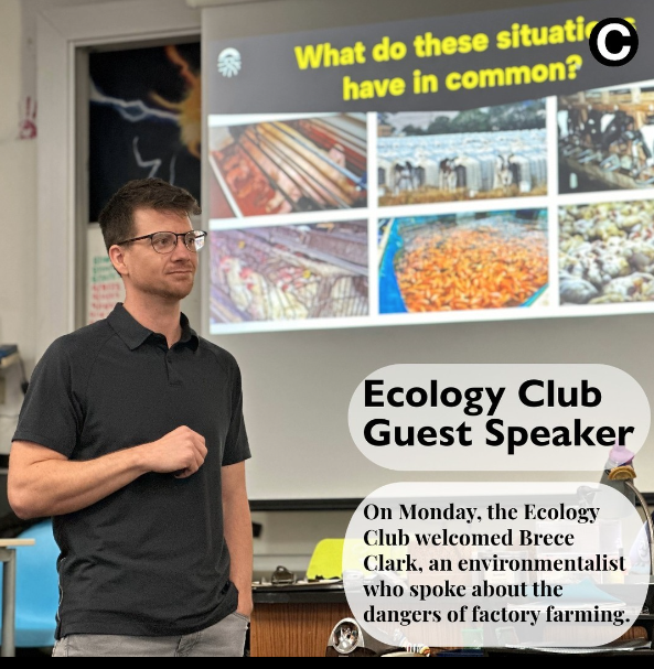Ecology Club Welcomes Brece Clark