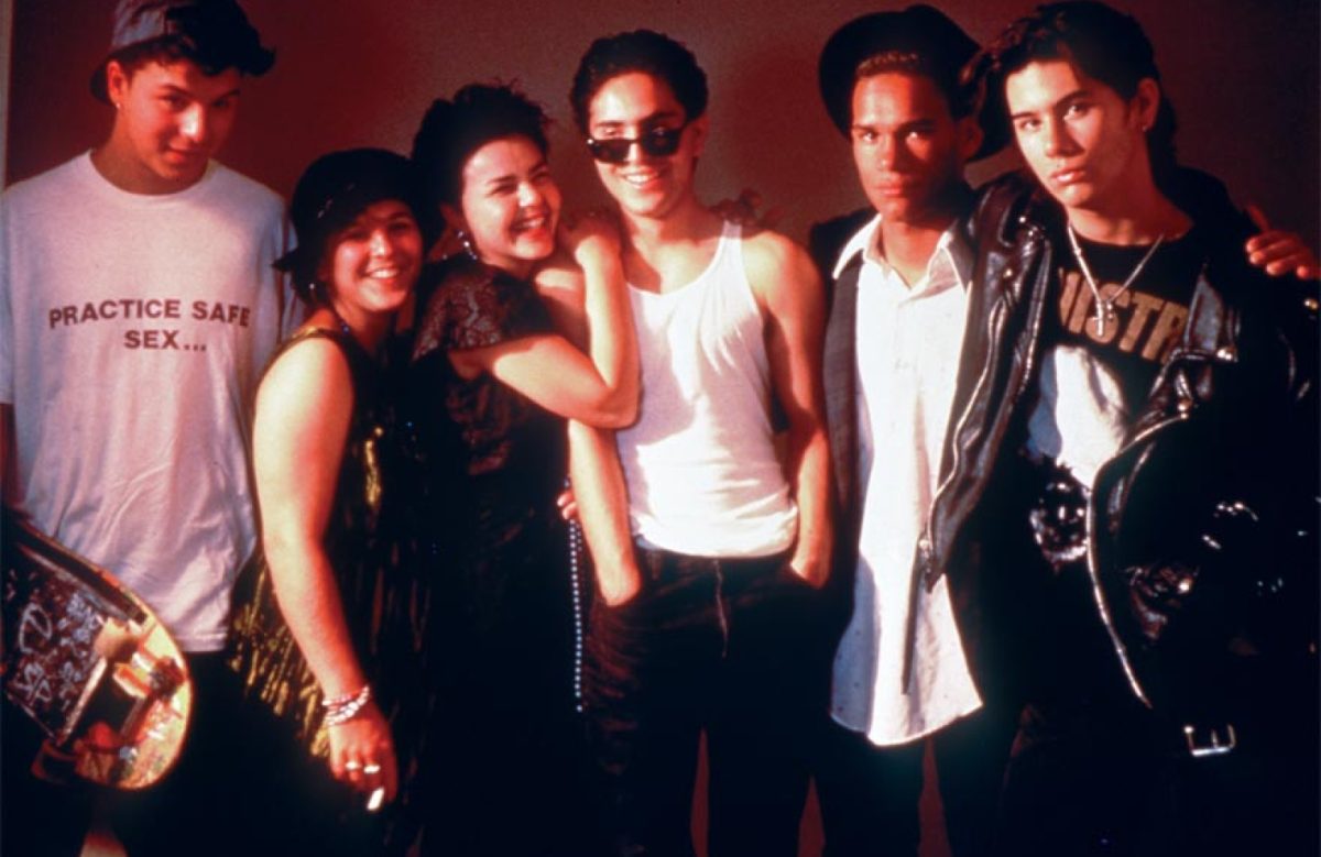 (From left to right) Tommy (Roko Belic), Michele (Susan Behshid), Patricia (Jenee Gill), Steven (Gilbert Luna), Deric (Lance May), Andy (James Duval)