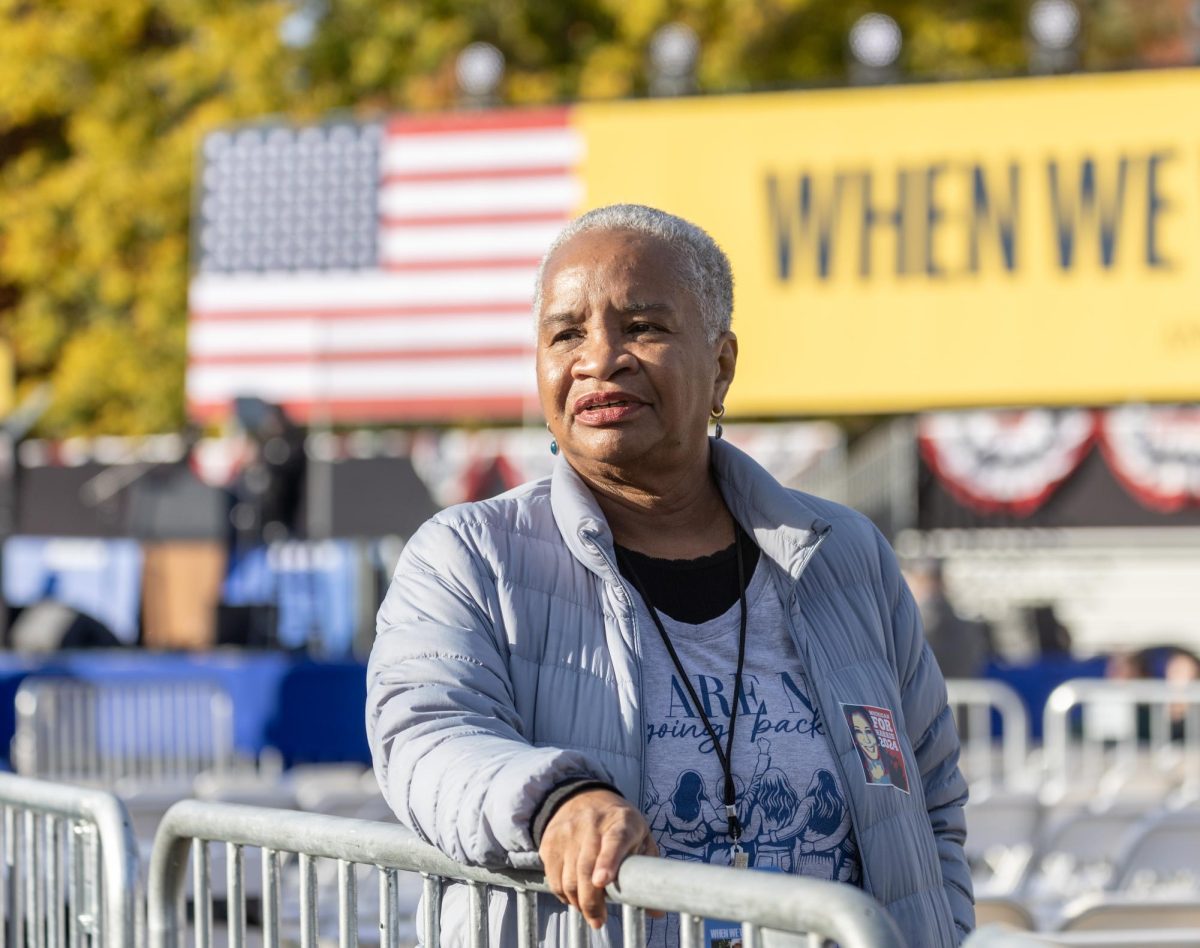 Gillian Sherpe discusses her hopes for the rally.