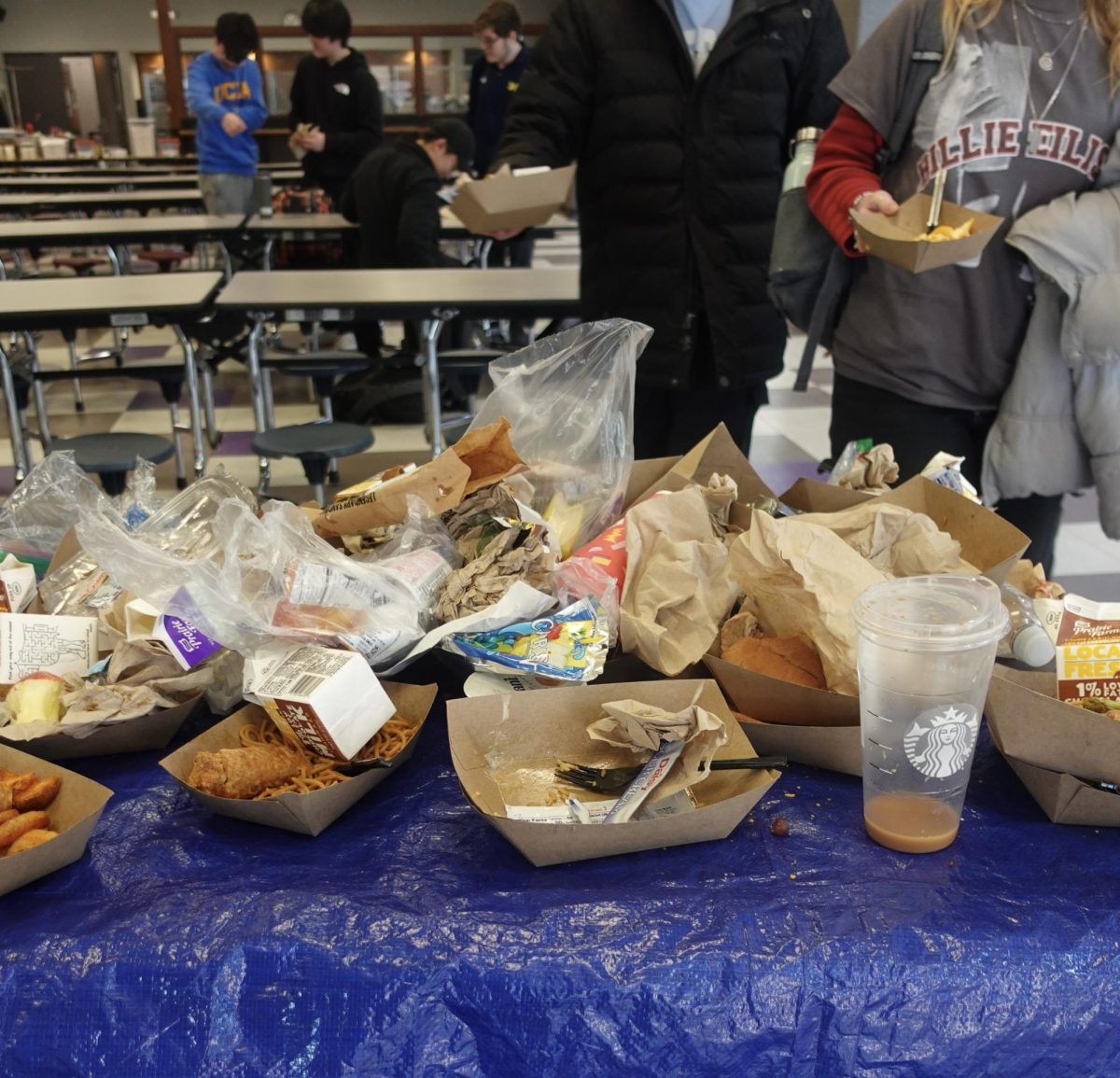 150 Pounds of Waste Generated in One Lunch Period