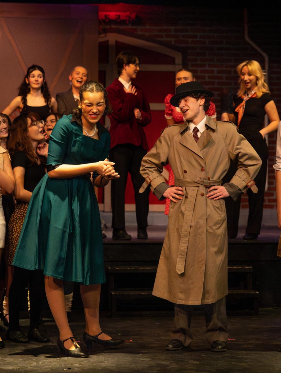 Jacqueline Boynton and Malcolm London were standouts in CET's production of "Curtains." In a couple of weeks, CET's cast and crew will meet for the end of the year banquet.