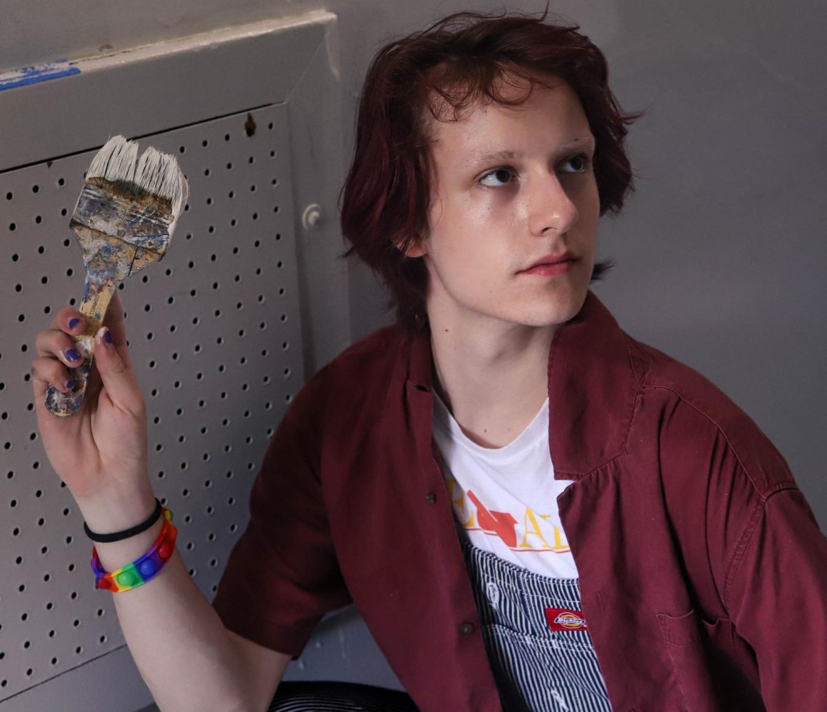 Luca LaVeta is a CHS junior, soon to be a senior. LaVeta has been taking French for four years, and for their French four class, the class is painting a mural. "I'm so, so happy that I get to paint a mural at Community," LaVeta said. "I'm excited to leave my mark on Community with some awesome art."