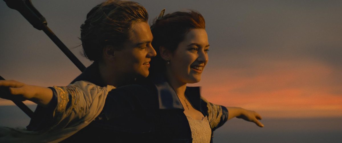 Jack and Rose aboard the Titanic (Courtesy of Disney)