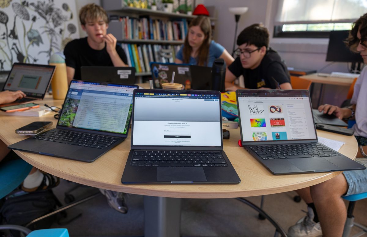 New MacBook Air M4s that were distributed to high school students enrolled at Ann Arbor Public Schools.