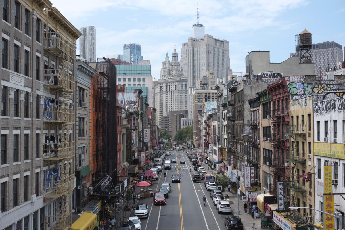 A modern city where work defines the rhythm of daily life.