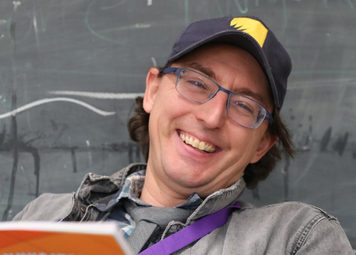 Mike Vial smiles for a photo.