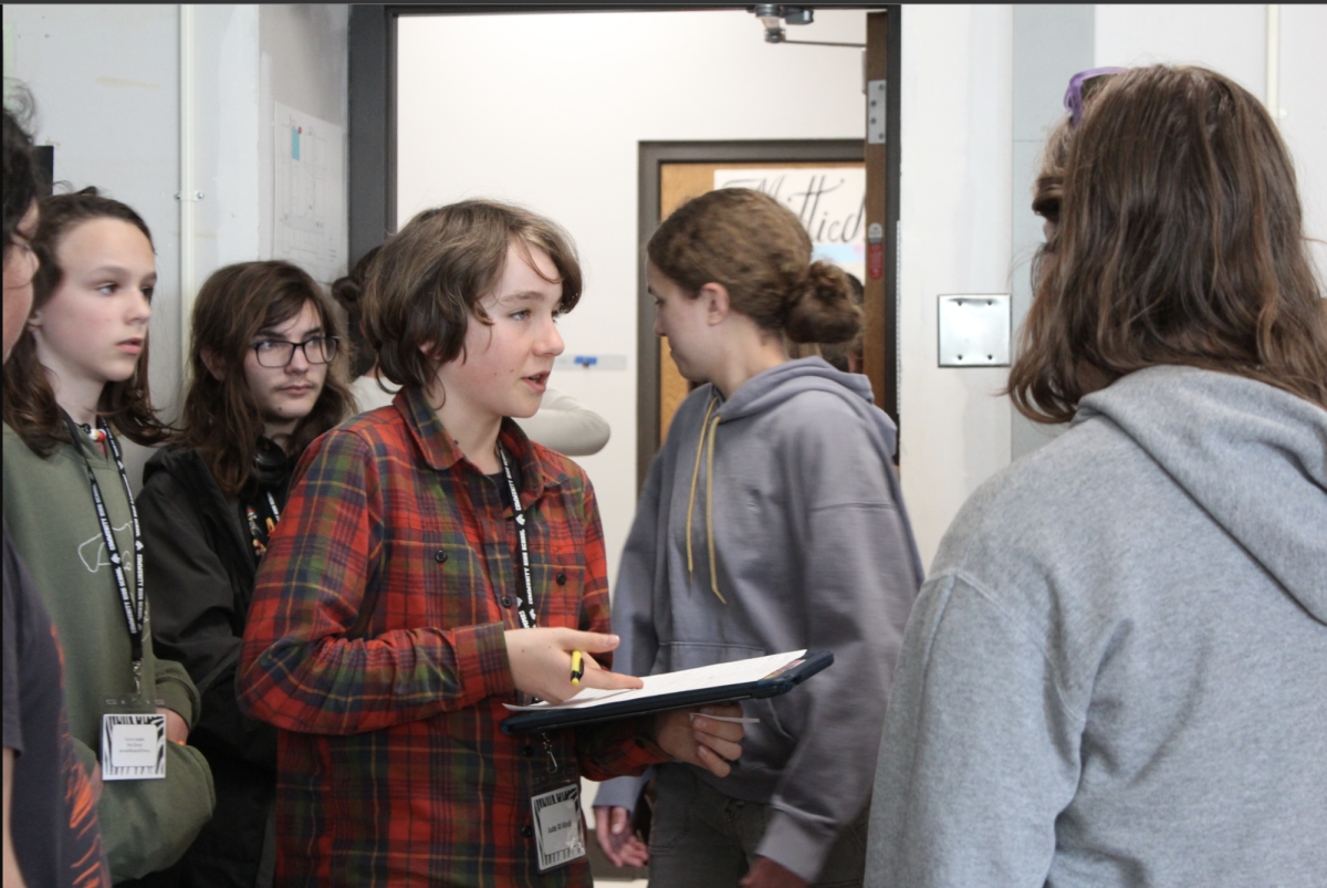 Freshman participate in transition day to get accustomed to the halls of CHS. 