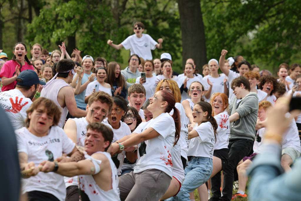 Willa Darling and the Silvester Forum compete in tug-of-war during Field Day. After several hard-fought rounds, the forum won first place in both the event and the overall Field Day competition. “It was my first time winning Field Day, so it was super exciting,” Darling said. “It took a lot of preparation with the forum, but it definitely paid off.”